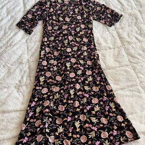 Floral midi dress